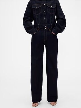 Victoria Beckham Women's Dark Blue Jeans - size 24/0